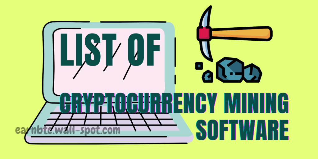 List of cryptocurrency software